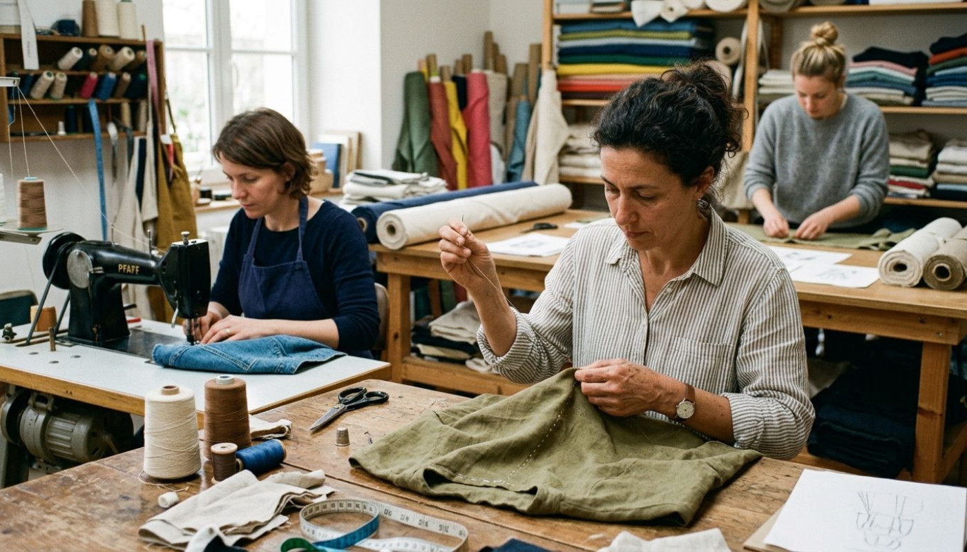La main derrière la couture : récit d’artisanes engagées dans la durabilité